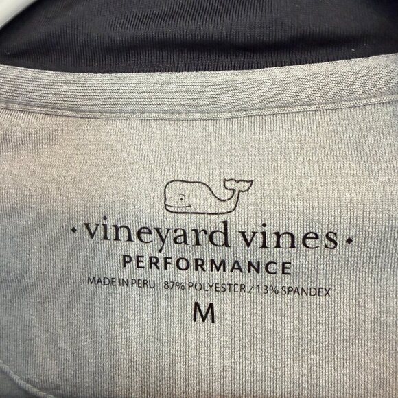 🧥 Vineyard Vines Performance Quarter-Zip Pullover – Men’s M 🐳 - Picture 4 of 5